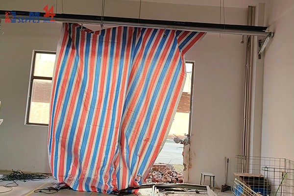 快速门安装前 快速门安装前